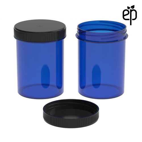 PP-5314 Small Threaded Screw Top Vials and Caps - 2500 Quantity