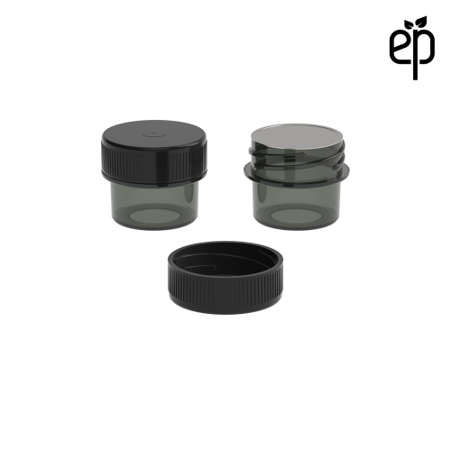 PP-2802 Small Threaded Screw Top Vials and Caps - 2500 Quantity