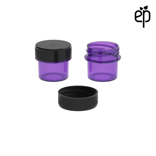 PP-2803 Small Threaded Screw Top Vials and Caps - 2500 Quantity