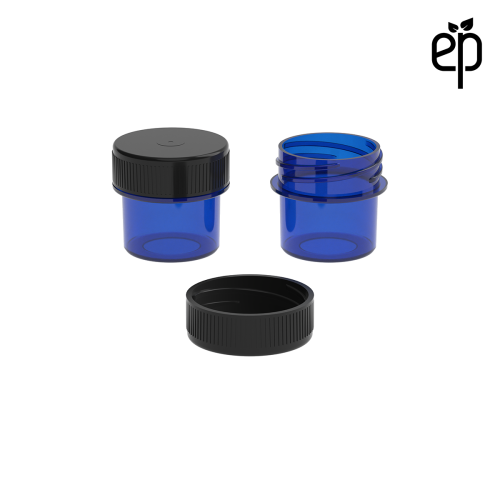 PP-2803 Small Threaded Screw Top Vials and Caps - 2500 Quantity