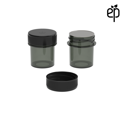 PP-2804 Small Threaded Screw Top Vials and Caps - 2500 Quantity