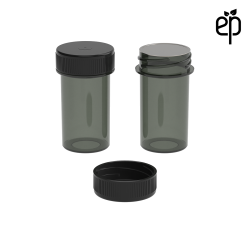 PP-2808 Small Threaded Screw Top Vials and Caps - 2500 Quantity