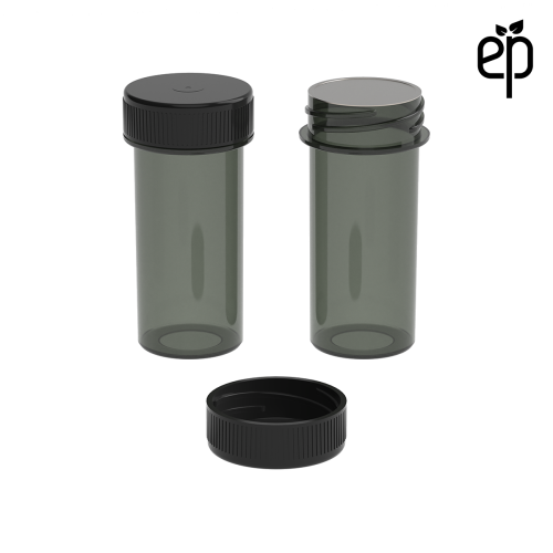 PP-2811 Small Threaded Screw Top Vials and Caps - 2500 Quantity