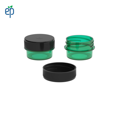 PP-3301 Small Threaded Screw Top Vials and Caps - 2500 Quantity