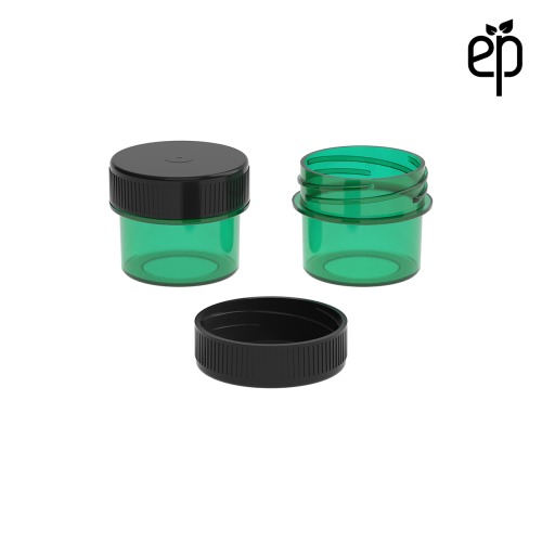 PP-3303 Small Threaded Screw Top Vials and Caps - 2500 Quantity