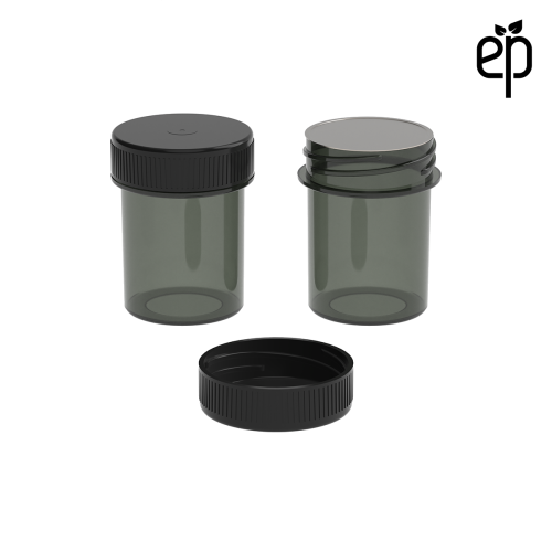 PP-3306 Small Threaded Screw Top Vials and Caps - 2500 Quantity