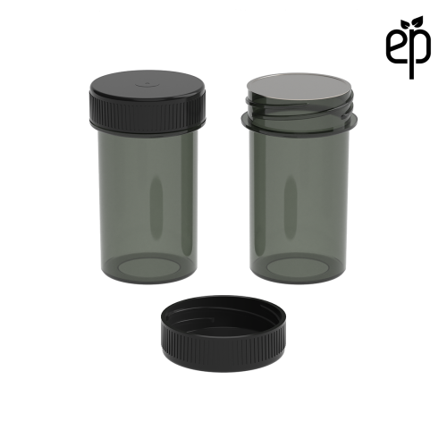 PP-3310 Small Threaded Screw Top Vials and Caps - 2500 Quantity