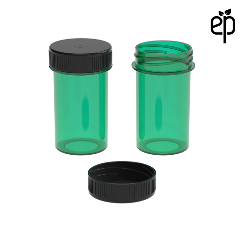 PP-3310 Small Threaded Screw Top Vials and Caps - 2500 Quantity