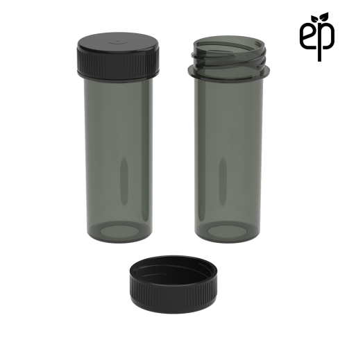 PP-2814 Small Threaded Screw Top Vials and Caps - 2500 Quantity