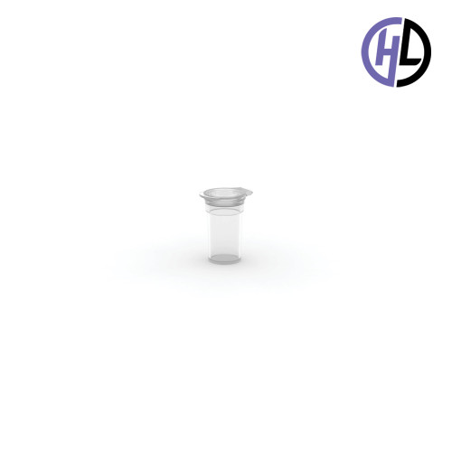 Hinged-Lid Containers – 1624 – Flip Top Vials – 16mm Diameter