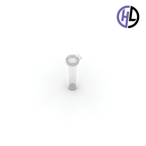 Hinged-Lid Containers – 1630 – Flip Top Vials – 16mm Diameter