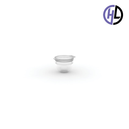 Hinged-Lid Containers – 2522R – Round Bottom Vials – 25mm Diameter