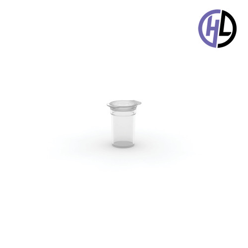 Hinged-Lid Containers – 1923 – Flip Top Vials – 19mm Diameter