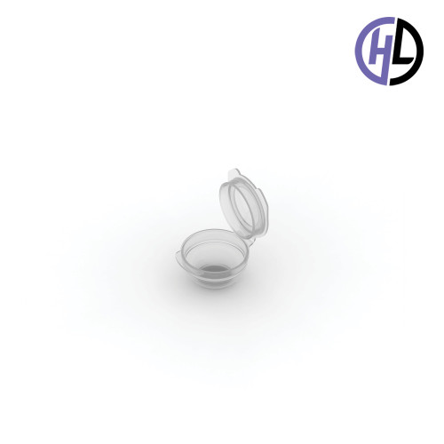 Hinged-Lid Containers – 3121R – Round Bottom Vials – 31mm Diameter