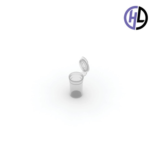 Hinged-Lid Containers – 1925 – Flip Top Vials – 19mm Diameter