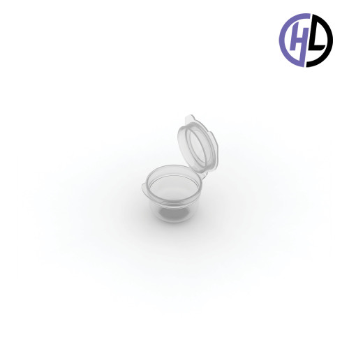 Hinged-Lid Containers – 3123R – Round Bottom Vials – 31mm Diameter