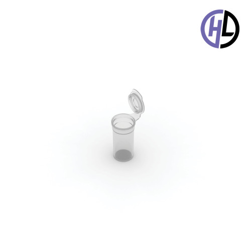 Hinged-Lid Containers – 1927 – Flip Top Vials – 19mm Diameter