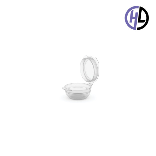 Hinged-Lid Containers – 3621R – Round Bottom Vials – 37mm Diameter