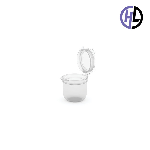 Hinged-Lid Containers – 3627R – Round Bottom Vials – 37mm Diameter