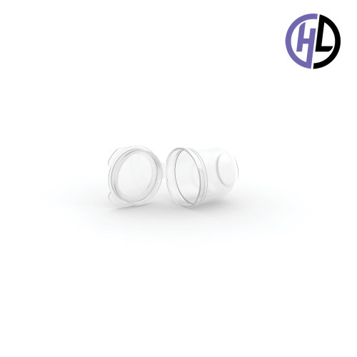 Hinged-Lid Containers – 3627R – Round Bottom Vials – 37mm Diameter