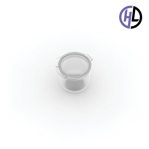 Hinged-Lid Containers – 3627R – Round Bottom Vials – 37mm Diameter