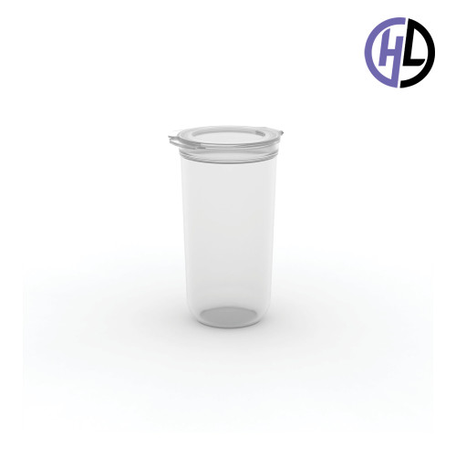 Hinged-Lid Containers – 3634R – Round Bottom Vials – 37mm Diameter