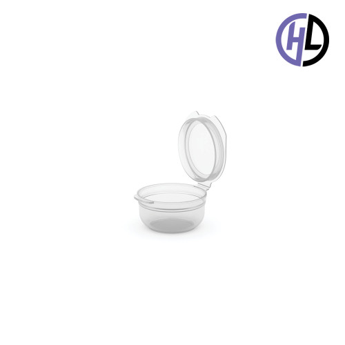 Hinged-Lid Containers – 4123R – Round Bottom Vials – 44mm Diameter