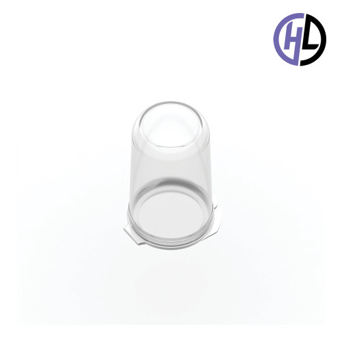 Hinged-Lid Containers – 4134R – Round Bottom Vials – 44mm Diameter