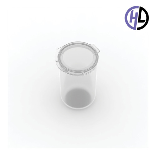 Hinged-Lid Containers – 4134R – Round Bottom Vials – 44mm Diameter