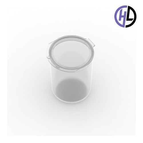 Hinged-Lid Containers – 5134R – Round Bottom Vials – 53mm Diameter