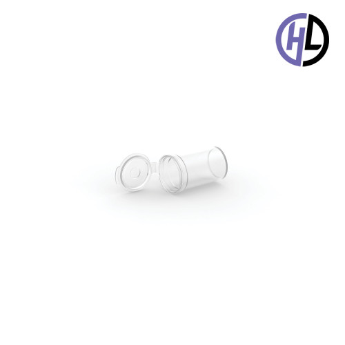 Hinged-Lid Containers – 2528 – Flip Top Vials – 25mm Diameter