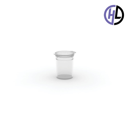 Hinged-Lid Containers – 2526 – Flip Top Vials – 25mm Diameter