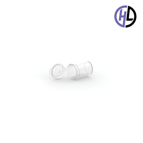 Hinged-Lid Containers – 2526 – Flip Top Vials – 25mm Diameter