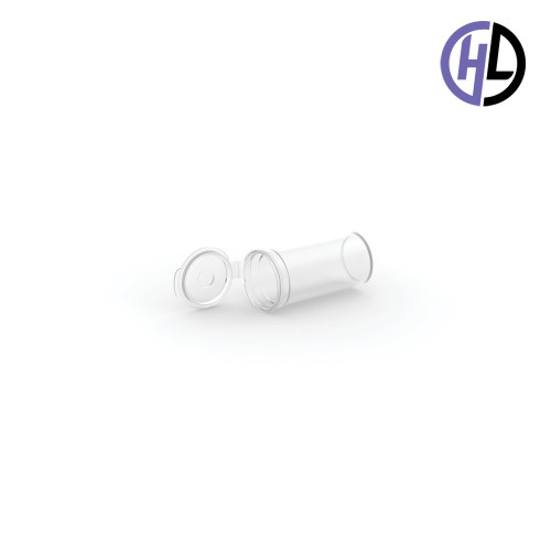 Hinged-Lid Containers – 2530 – Flip Top Vials – 25mm Diameter