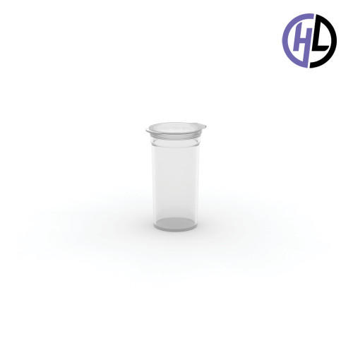 Hinged-Lid Containers – 2530 – Flip Top Vials – 25mm Diameter