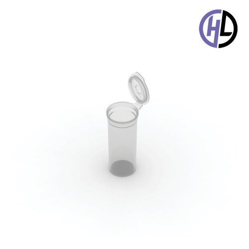 Hinged-Lid Containers – 2532 – Flip Top Vials – 25mm Diameter