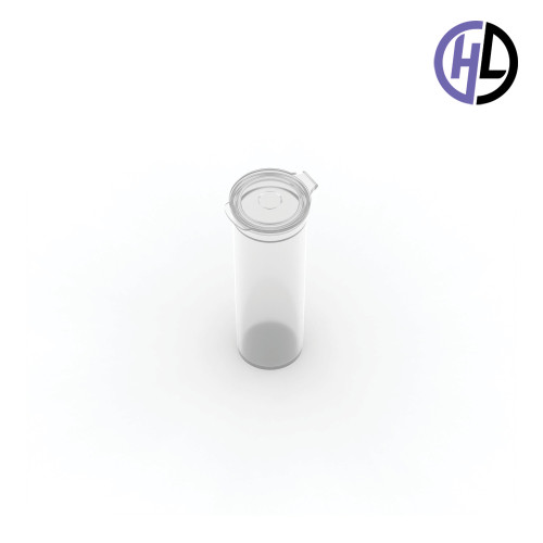 Hinged-Lid Containers – 2534 – Flip Top Vials – 25mm Diameter