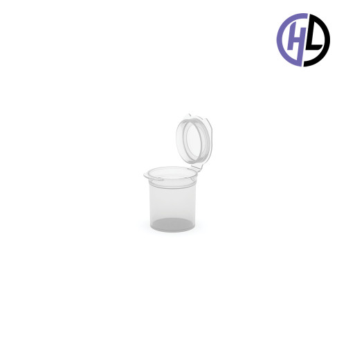 Hinged-Lid Containers – 3127 – Flip Top Vials – 31mm Diameter