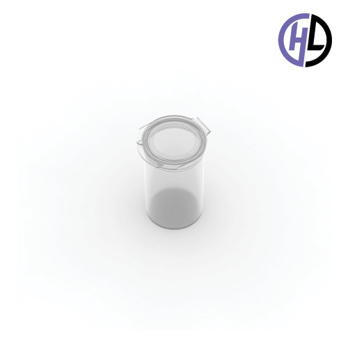 Hinged-Lid Containers – 3131 – Flip Top Vials – 31mm Diameter