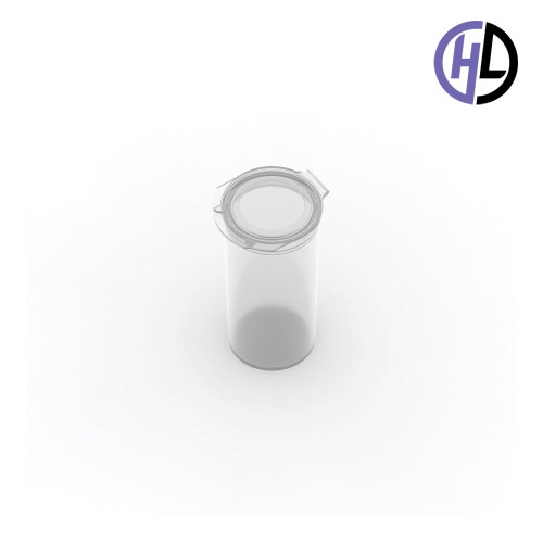 Hinged-Lid Containers – 3133 – Flip Top Vials – 31mm Diameter