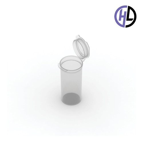 Hinged-Lid Containers – 3133 – Flip Top Vials – 31mm Diameter