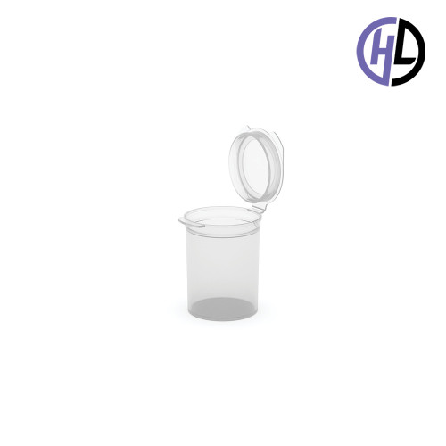 Hinged-Lid Containers – 3630 – Flip Top Vials – 37mm Diameter