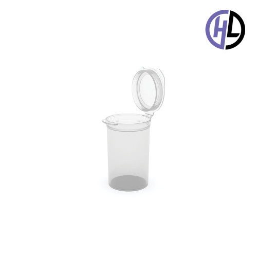 Hinged-Lid Containers – 3632 – Flip Top Vials – 37mm Diameter