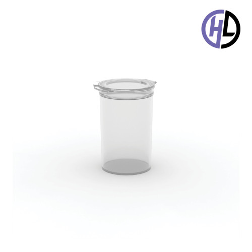 Hinged-Lid Containers – 3632 – Flip Top Vials – 37mm Diameter