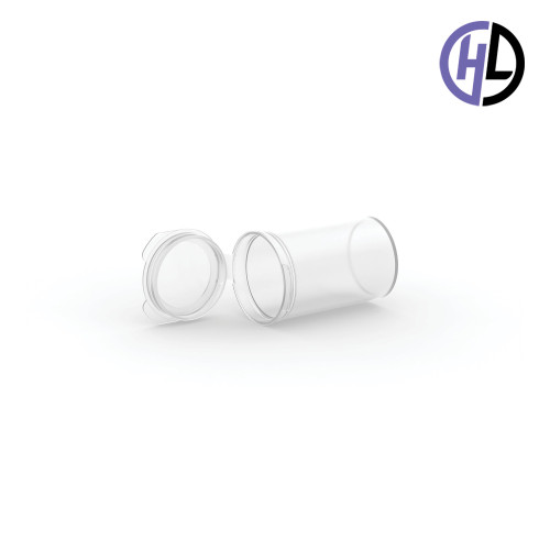 Hinged-Lid Containers – 3632 – Flip Top Vials – 37mm Diameter