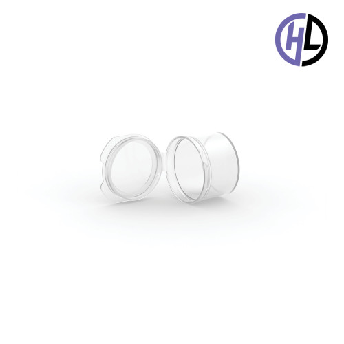 Hinged-Lid Containers – 4125 – Flip Top Vials – 44mm Diameter