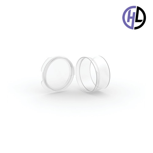 Hinged-Lid Containers – 5124 – Flip Top Vials – 53mm Diameter