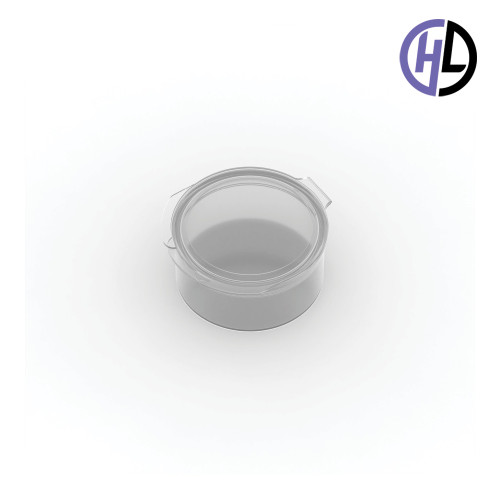 Hinged-Lid Containers – 5124 – Flip Top Vials – 53mm Diameter