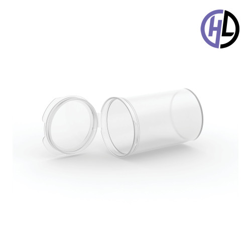 Hinged-Lid Containers – 5135 – Flip Top Vials – 53mm Diameter