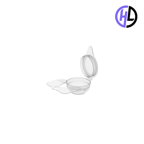 Hinged-Lid | Hang Tab Containers – HL-3621R-HT – Round Vials – 37mm ...